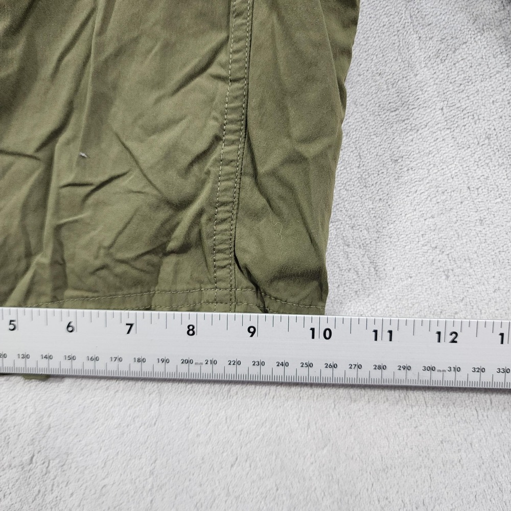 REI Co-op Shorts Womens 8 Green Sahara Cargo Relaxed Hiking Travel Lightweight - Picture 14 of 15